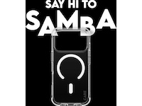 PanzerGlass CARE iPhone 17 Pro Samba Hardcase Fodral (Transparent/Vit) Mobilskal