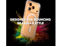 PanzerGlass CARE iPhone 17 Pro Samba Hardcase Fodral (Transparent/Vit) Mobilskal