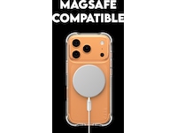 PanzerGlass CARE iPhone 17 Pro Samba Hardcase Fodral (Transparent/Vit) Mobilskal