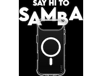 PanzerGlass CARE iPhone Air Samba Hardcase (transparent/vit) Mobilskal