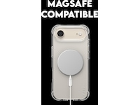 PanzerGlass CARE iPhone Air Samba Hardcase (transparent/vit) Mobilskal