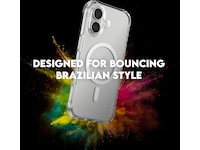 PanzerGlass CARE iPhone 17 Samba Hardcase (transparent/vit) Mobilskal