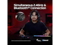 HyperX Cloud Alpha 2 Trådlöst Gaming Headset (svart) Gamingheadset