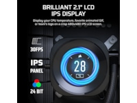 Corsair Nautilus 360 RS LCD Kylare (svart) CPU - Vattenkylning