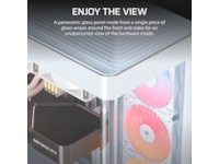 Corsair FRAME 4500X RS-R ARGB Mid Tower (vit) Midi tower