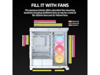 Corsair FRAME 4500X RS-R ARGB Mid Tower (vit) Midi tower