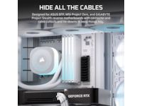 Corsair FRAME 4500X RS-R ARGB Mid Tower (vit) Midi tower