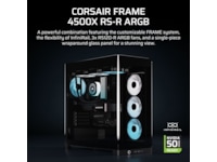 Corsair FRAME 4500X RS-R ARGB Mid Tower (svart) Midi tower