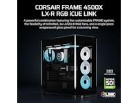 Corsair FRAME 4500X LX-R RGB Mid Tower (svart) Midi tower