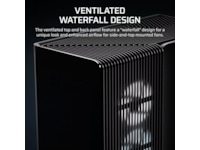 Corsair FRAME 4500X LX-R RGB Mid Tower (svart) Midi tower