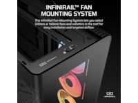 Corsair FRAME 4500X LX-R RGB Mid Tower (svart) Midi tower