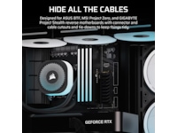 Corsair FRAME 4500X LX-R RGB Mid Tower (svart) Midi tower
