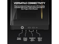 Corsair FRAME 4500X LX-R RGB Mid Tower (svart) Midi tower