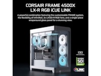 Corsair FRAME 4500X LX-R RGB Mid Tower (vit) Midi tower