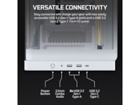 Corsair FRAME 4500X LX-R RGB Mid Tower (vit) Midi tower