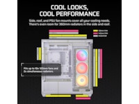 Corsair 3500X LXR LINK Mid Tower (vit) Midi tower