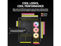 Corsair 3500X LXR LINK Mid Tower (svart) Midi tower