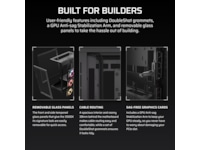 Corsair 3500X LXR LINK Mid Tower (svart) Midi tower