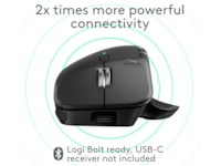 Logitech MX Master 4 for Mac Trådlös Ergonomisk Mus (Space Black) Mus