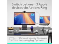 Logitech MX Master 4 for Mac Trådlös Ergonomisk Mus (Space Black) Mus