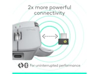Logitech MX Master 4 Trådlös Ergonomisk Mus (ljusgrå) Mus