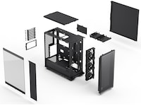 Fractal Design Epoch TG Mid Tower (svart) Midi tower