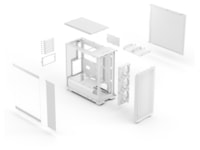 Fractal Design Epoch TG Mid Tower (vit) Midi tower