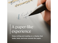 reMarkable Paper Pro 7.3" inkl. Marker Plus & Book Folio (svart skinn) Digitala anteckningsblock