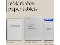 reMarkable Paper Pro 7.3" inkl. Marker Plus & Book Folio (svart skinn) Digitala anteckningsblock