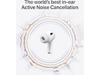 Apple AirPods Pro 3 trådlösa hörlurar, in-ear (vit) In-ear hörlurar