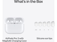 Apple AirPods Pro 3 trådlösa hörlurar, in-ear (vit) In-ear hörlurar