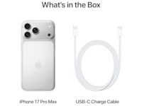 iPhone 17 Pro Max 256GB (silver) Mobiltelefoner