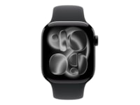 Apple Watch Series 11 GPS + LTE 42mm Aluminium (gagatsvart) Smartwatches