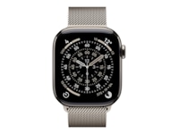 Apple Watch Series 11 GPS + LTE 42mm Titan (naturlig) Smartwatches