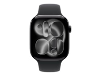 Apple Watch Series 11 GPS + LTE 46mm Aluminium (gagatsvart) Smartwatches