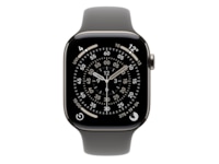 Apple Watch Series 11 GPS + LTE 46mm Titan (naturlig) Smartwatches