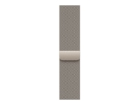 Apple Watch 46mm Milanese Loop (natural) Armband