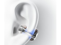 SHOKZ OpenDots Trådlösa öppna hörlurar, half In-Ear (grå) In-ear hörlurar