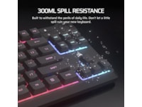 Corsair K55 CORE TKL RGB Gamingtangentbord (svart) Gamingtangentbord