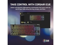 Corsair K55 CORE TKL RGB Gamingtangentbord (svart) Gamingtangentbord
