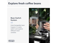 DeLonghi Rivelia EXAM440.35.B automatisk kaffemaskin -B-Grade Demo hem & hushåll