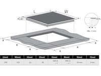 Avant Induktionshäll 7400W Flexibel Zon Induktionshäll