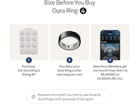 Oura Ring 4 Smart Ring str. 11 (svart) -B-Grade Demo tillbehör till mobiler & smartwatches