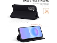iiglo Galaxy A57 Plånboksfodral (svart) Mobilskal