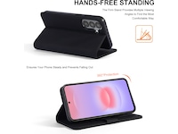 iiglo Galaxy A37 Plånboksfodral (svart) Mobilskal