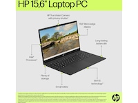 HP Laptop 15-fd0060no 15,6" FHD -B-Grade Demo bärbara datorer