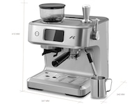 Loeffen LFEM9500 Espressomaskin med Kvarn Espressomaskiner