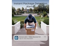 Eufy Video Doorbell S4 + Mini Chime Ringklockor