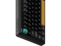 NuPhy Halo75 V2 trådlöst gaming tangentbord (Obsidian black/lemon) Gamingtangentbord