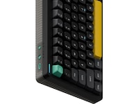 NuPhy Halo75 V2 trådlöst gaming tangentbord (Obsidian black/lemon) Gamingtangentbord